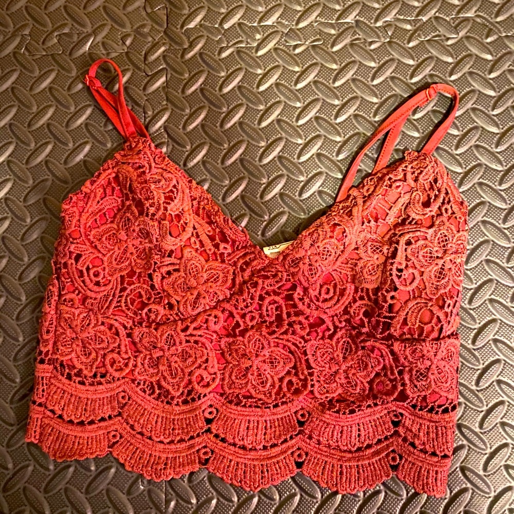 Mauve Crop Top